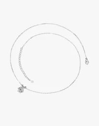 925 Sterling Silver Solitaire Moissanite Pendant Necklace2
